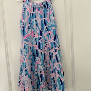Lilly Pulitzer Blue and Pink Casual Dress